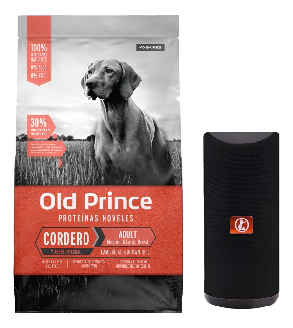 Alimento Old Prince Noveles Cordero Arroz Perro Adulto 18 Kg