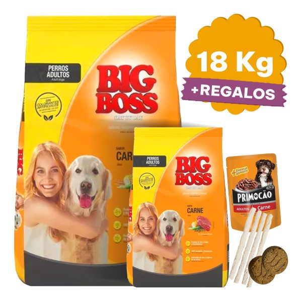 Alimento Perro Adulto Big Boss Day By Day 15 + 3 Kg - Imagen 2