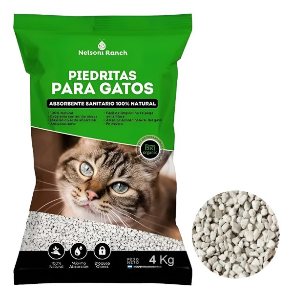 Piedra Sanitaria Gato Bio Organic 7 Kg