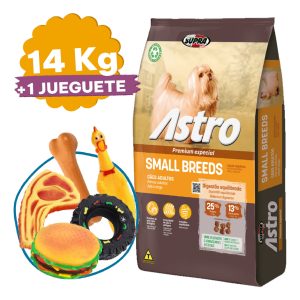 Astro Sb Perro Small Breed Raza Pequeña 15 Kg + Contenedor
