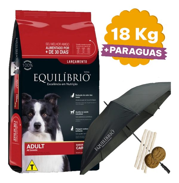 Alimento Equilibrio Perro Adulto Carne 18 Kg + Regalo - Imagen 2