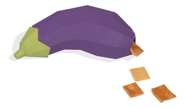 Juguete Rellenable Berenjena Zee Dog - Imagen 2