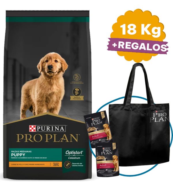 Alimento Perro Purina Proplan Puppy 15 Kg + Regalo + Envío - Imagen 2