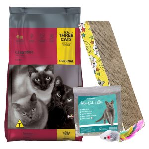 Three Cats Premium Gato Castrado 11,1 Kg (10,1 +1)