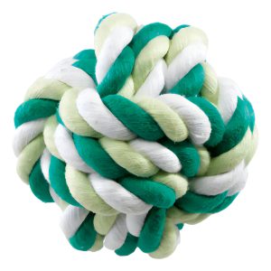Juguete Pelota De Algodón Nudo Para Perro Ferplast