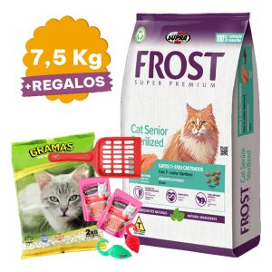 Alimento Gato Frost Cat Senior 10,1 Kg + Regalo + Envío
