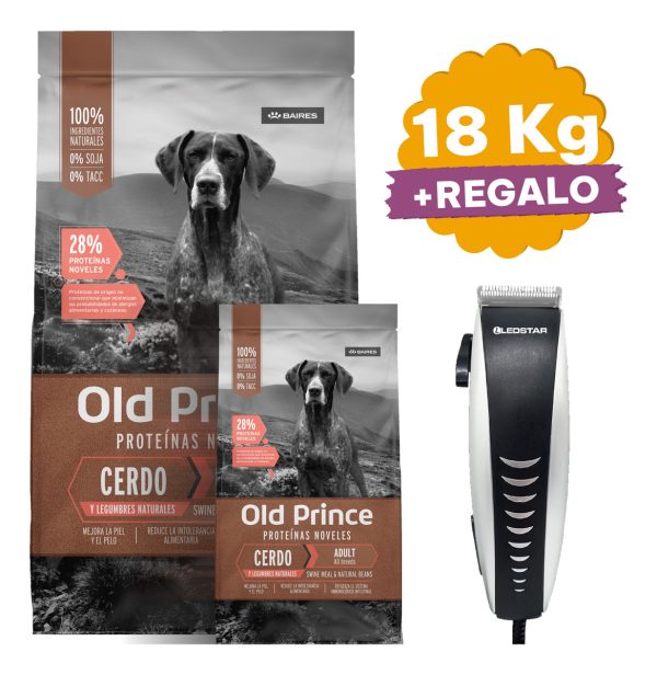 Old Prince Noveles Cerdo Y Legumbres Perro Adult 18 Kg + Obs - Imagen 2