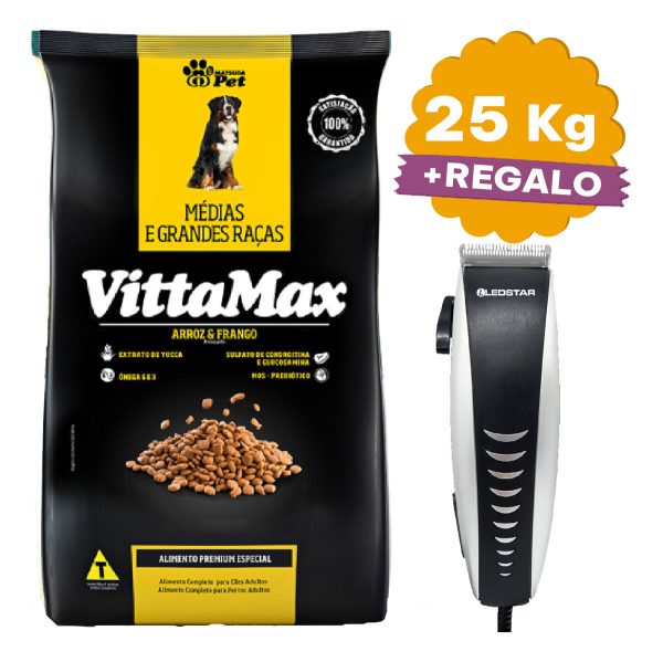 Alimento Vittamax Perro Adulto Raza Mediano Y Grande 25 Kg - Imagen 2