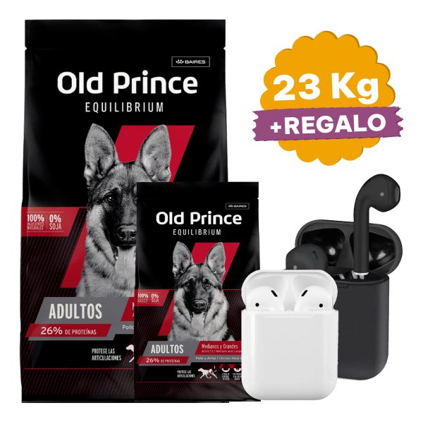 Alimento Old Prince Equilibrium Perro Adulto Mediano 20 Kg - Imagen 2