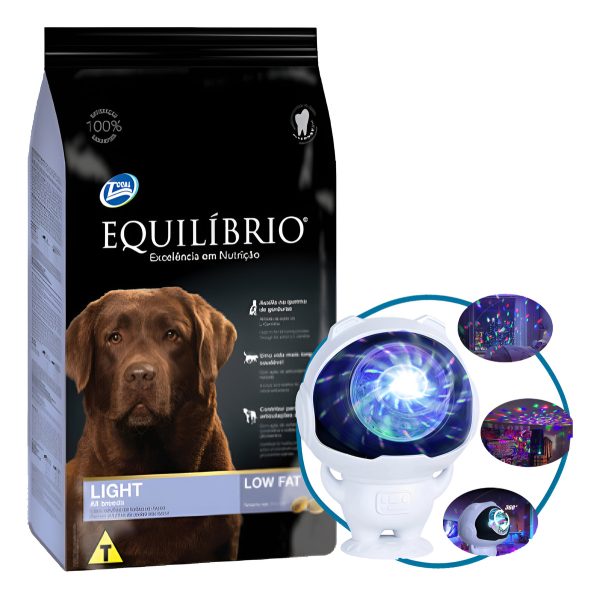 Alimento Perro Equilibrio Light 15 Kg + Regalo +