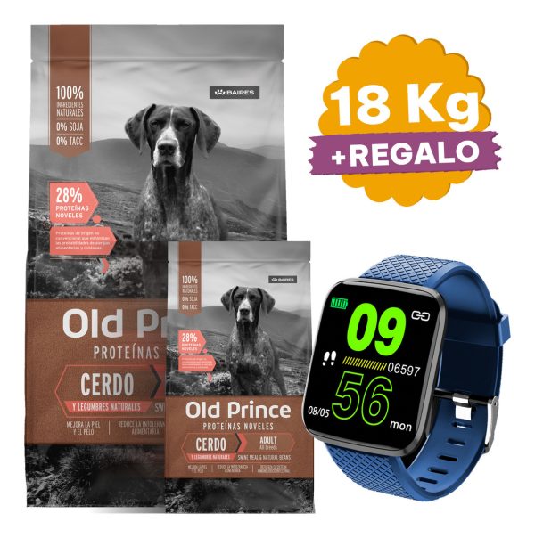 Comida Old Prince Noveles Cerdo Y Legumbres Perro Ad 18 Kg - Imagen 2