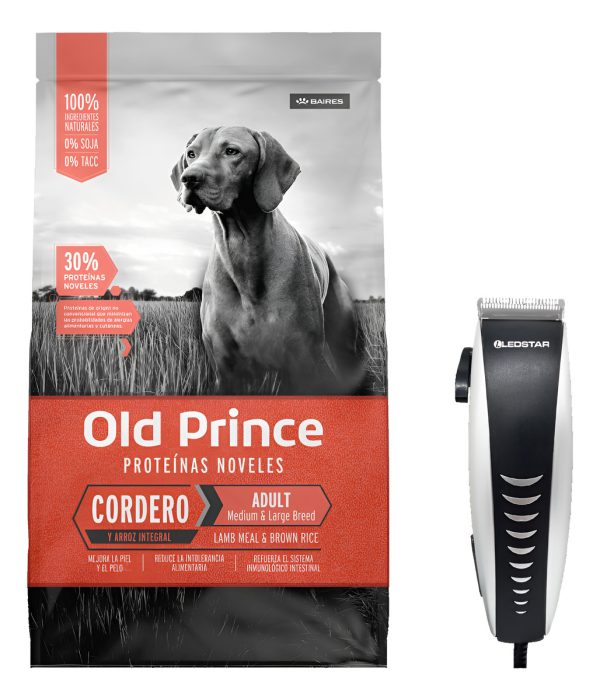 Comida Old Prince Perro Noveles Cordero Arroz Adulto 18 Kg