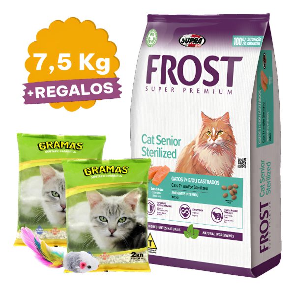 Alimento Gato Frost Cat Senior 10,1 Kg + Regalo + Envío - Imagen 7