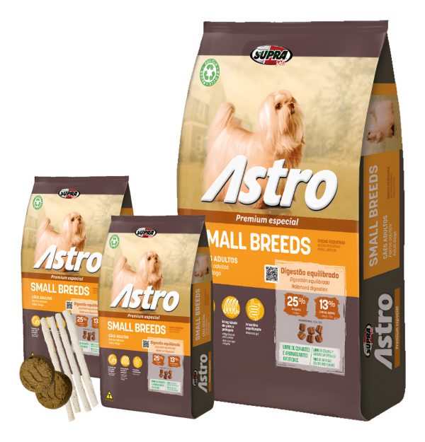 Comida Astro Small Breed Perro Raza Pequeña 10 Kg + 5 Kg