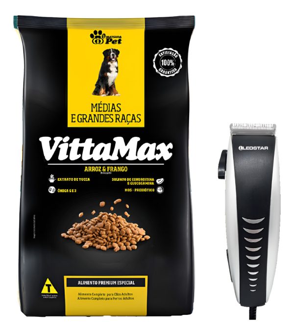 Alimento Vittamax Perro Adulto Raza Mediano Y Grande 25 Kg