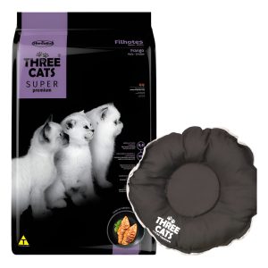 Alimento Three Cats Gatito Kitten Super Premium 10,1 Kg