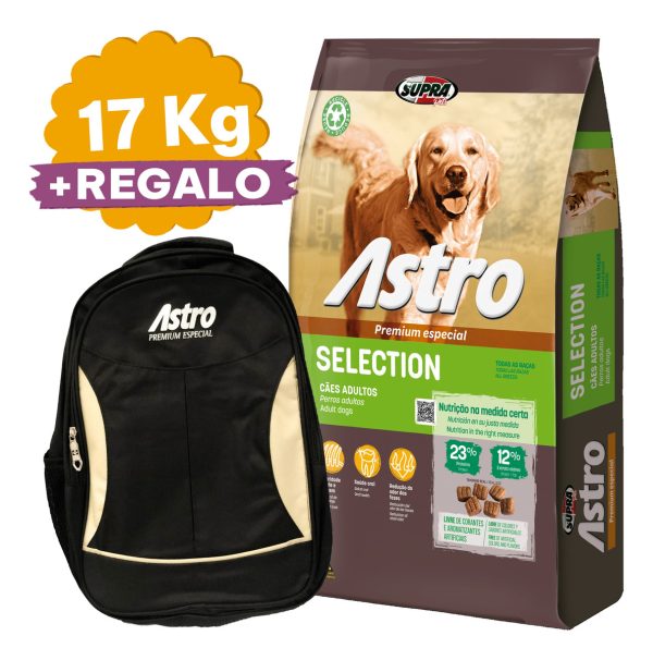 Astro Selection 17kg Comida Secada Perro Adulto - Imagen 2