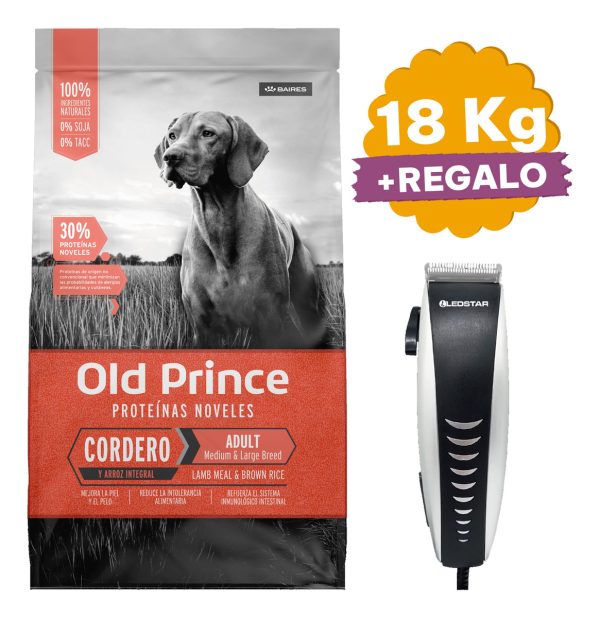 Comida Old Prince Perro Noveles Cordero Arroz Adulto 18 Kg - Imagen 2