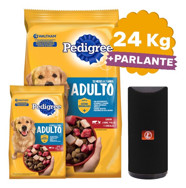 Alimento Pedigree Adulto Carne Pollo Y Cereales 21 + 4kg - Imagen 2