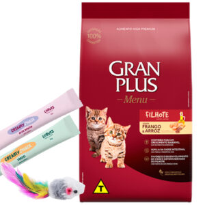 Gran Plus Menú Gato Cachorro Kitten Pollo y Arroz 10,1 kg