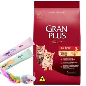 Gran Plus Menú Gato Cachorro Pollo y Arroz 10,1 kg