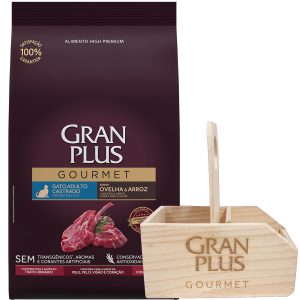 Gran Plus Gourmet Gato Adulto Castrado 10,1 Kg / Sabor Cordero