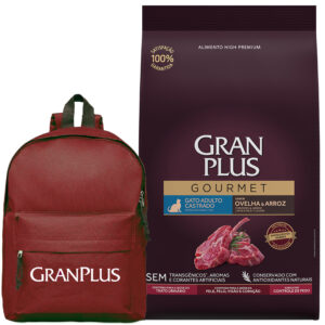 Gran Plus Gourmet Gato Adulto Castrado 10,1 Kg / Sabor Cordero