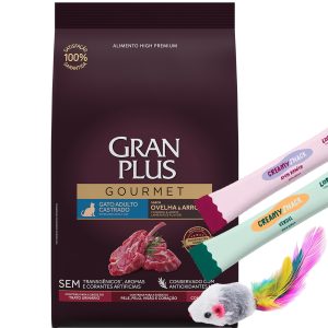 Gran Plus Gourmet Gato Adulto Castrado 10,1 Kg / Sabor Cordero