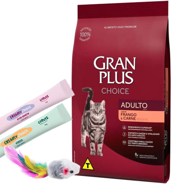 Gran Plus Choice Gato Adulto Pollo y Carne 10,1 kg