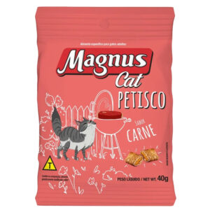 Galletas Para Gatos Magnus Sabor Carne 40g