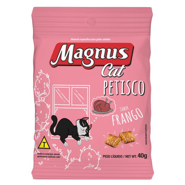 Gallletas Para Gato Magnus Sabor Pollo 40 Gr