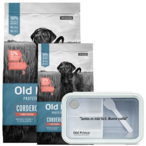 Old Prince Noveles Cachorro Sabor Cordero y Arroz 18 Kg (15 + 3)