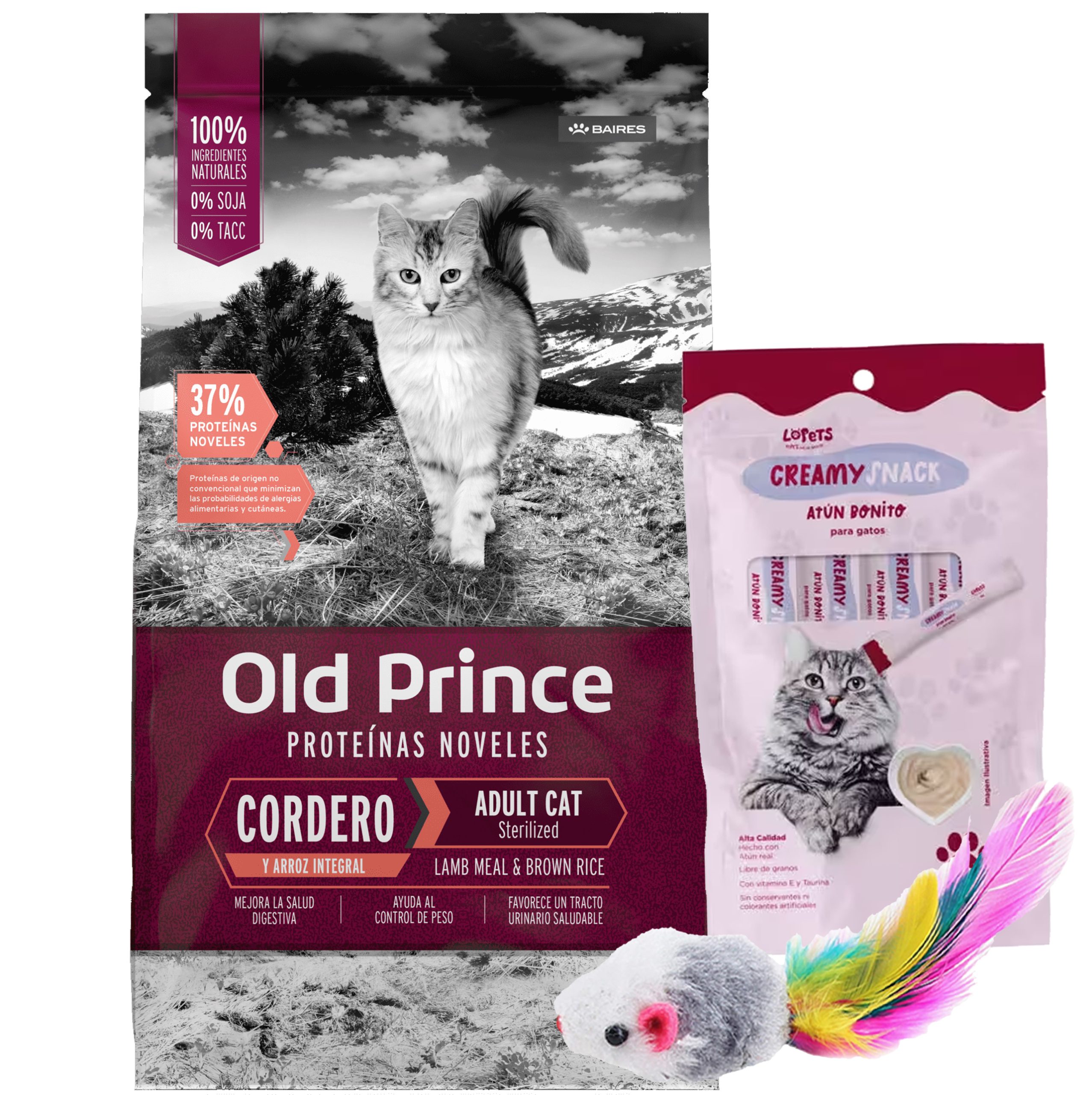 Old Prince Novel Gato Adulto Castrado 7,5 Kg