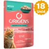 Pouch Origens Gato Castrado Salmon 85gr x 18 Unidades (Caja)