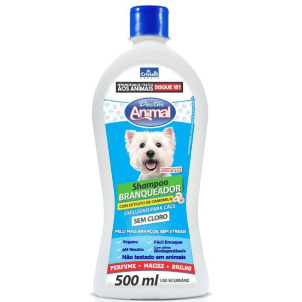Shampoo Blanqueador Doctor Animal 500 Ml