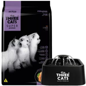 Three Cats Super Premium Gato Cachorro / Kitten 10,1 Kg
