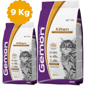 Gemon High Premium Gato Cachorro Kitten 9 Kg (7 + 2)