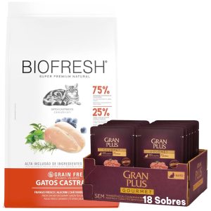 Biofresh Gato Castrado Sabor Pollo 7,5 Kg