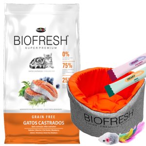 Biofresh Gato Castrados Sabor Salmón 7.5 Kg