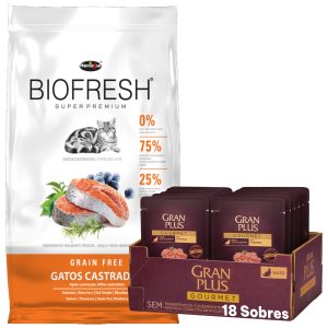 Biofresh Gato Castrados Sabor Salmón 7.5 Kg