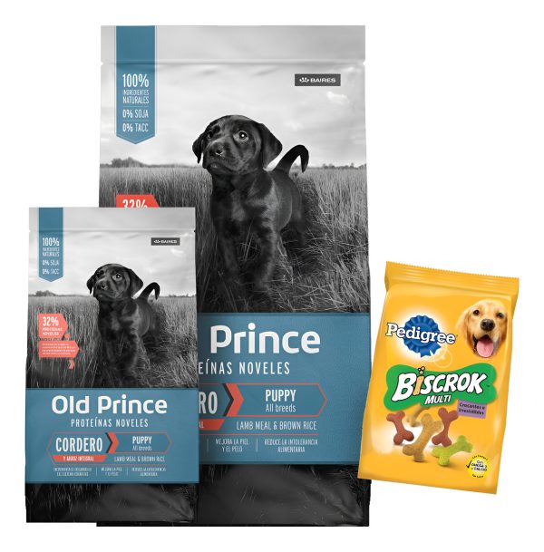 Old Prince Noveles Cachorro Sabor Cordero y Arroz 18 Kg