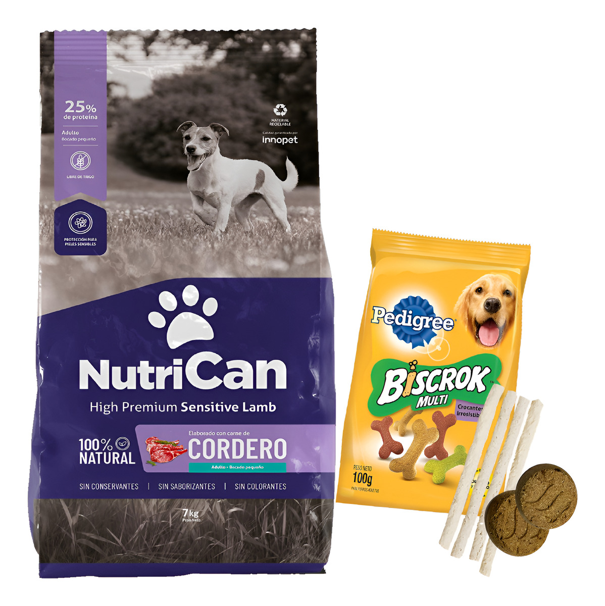 Nutrican Perro Adulto Cordero Raza Pequeña 7 Kg + Obsequio