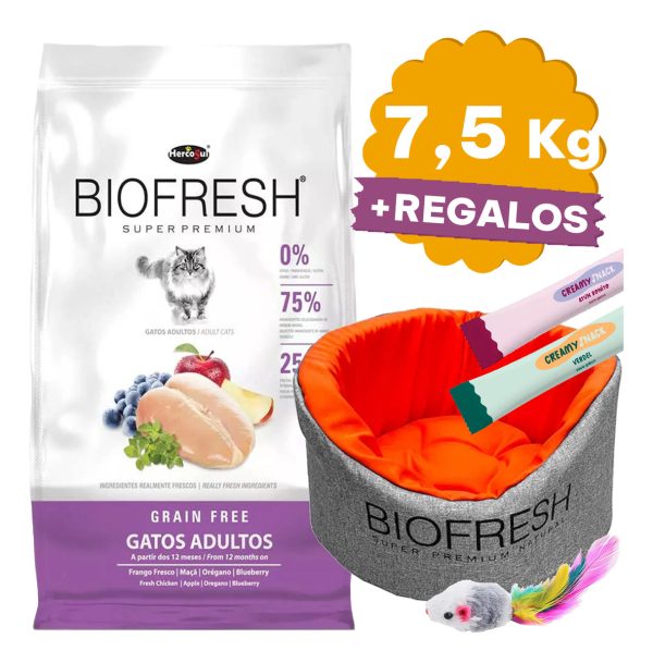 Alimento Biofresh Super Premium Gato Adulto Pollo 7,5 Kg - Imagen 2