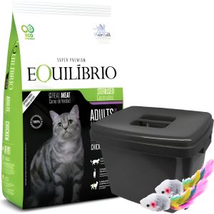 Alimento Equilibrio Gato Adulto Castrado 8,25 Kg + Regalo