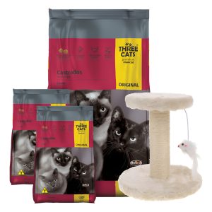 Alimento Gato Three Cats Original Castrado 15kg + Regalo