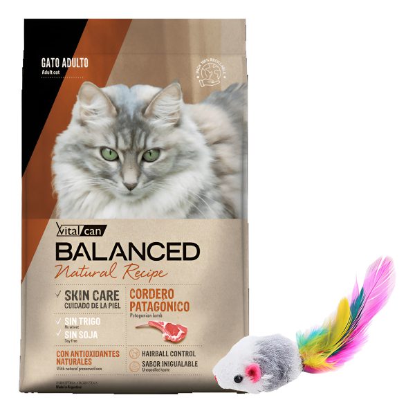 Balanced Natural Recipe Gato Cordero 15 Kg