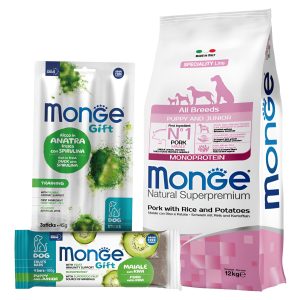 Monge Monoprotein Cachorro Cerdo Todas Las Razas 12 Kg