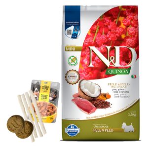 Alimento N&d Quinoa Perro Skin Pato 2,5 Kg
