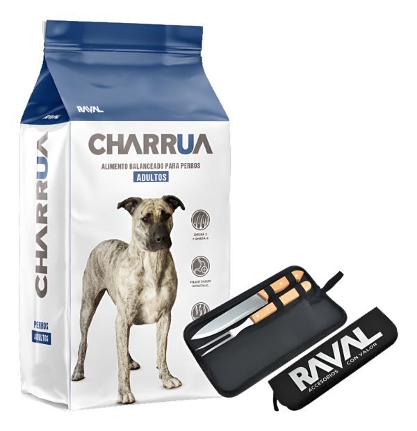 Charrua Alimento Perro Adulto Todas Las Razas 22 Kg + Regalo