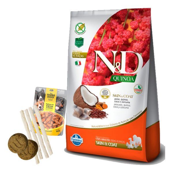 Alimento N&d Quinoa Perro Skin Pescado 2.5 Kg